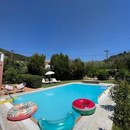 Gialos Villas 1-2 With A Private Pool Mikrósz Jalósz Kültér fotó