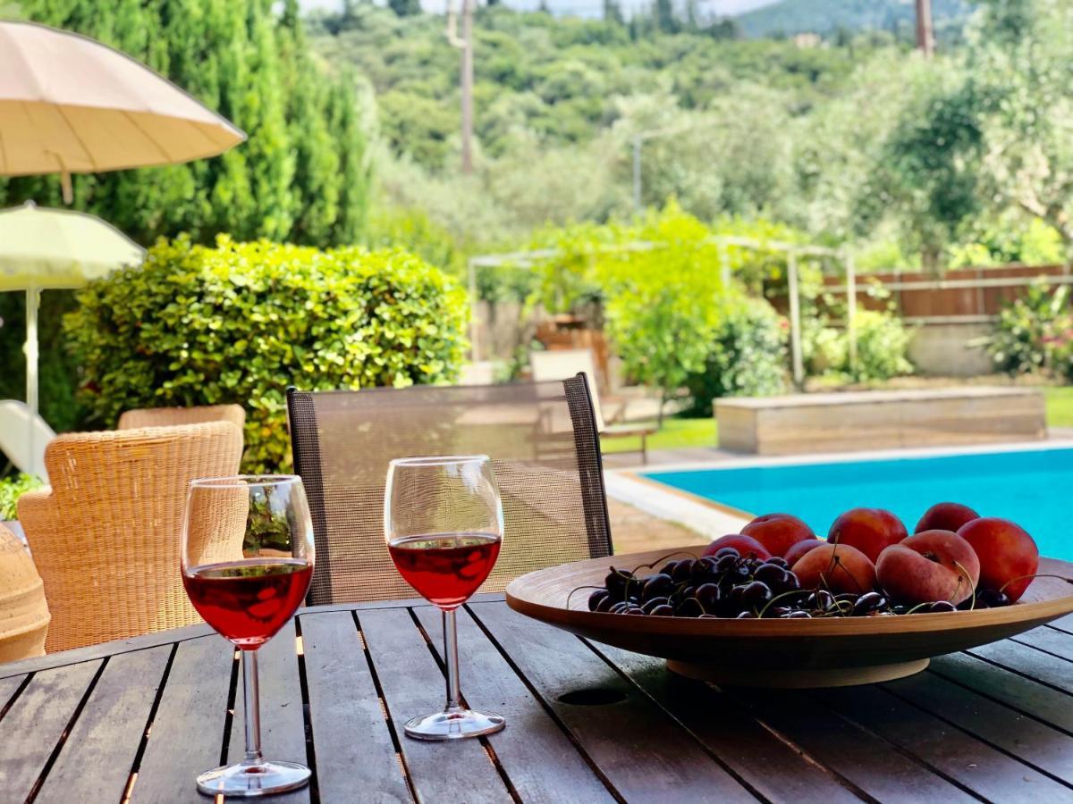 Gialos Villas 1-2 With A Private Pool Mikrósz Jalósz Kültér fotó