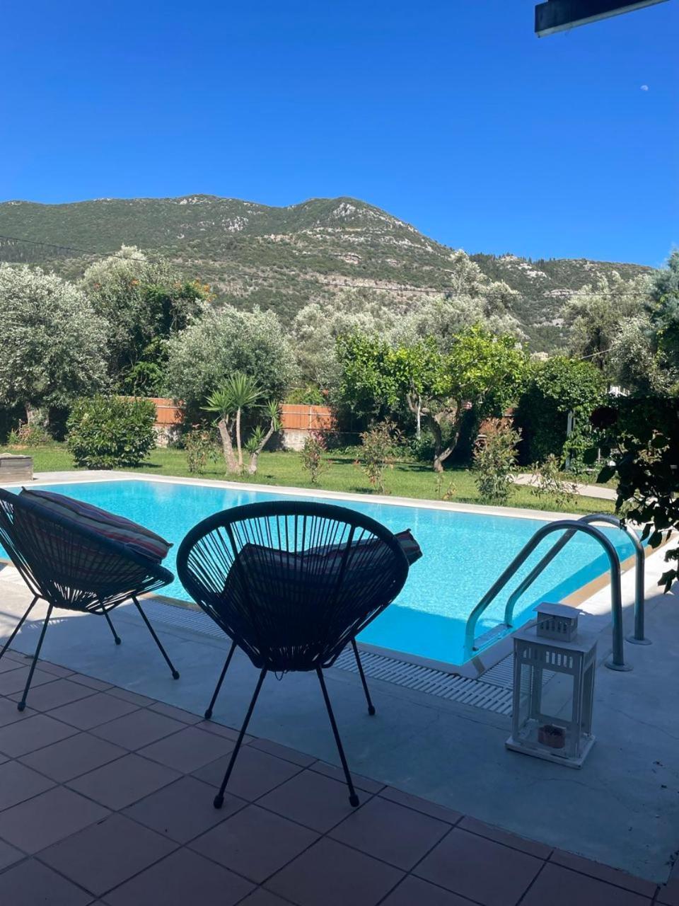 Gialos Villas 1-2 With A Private Pool Mikrósz Jalósz Kültér fotó