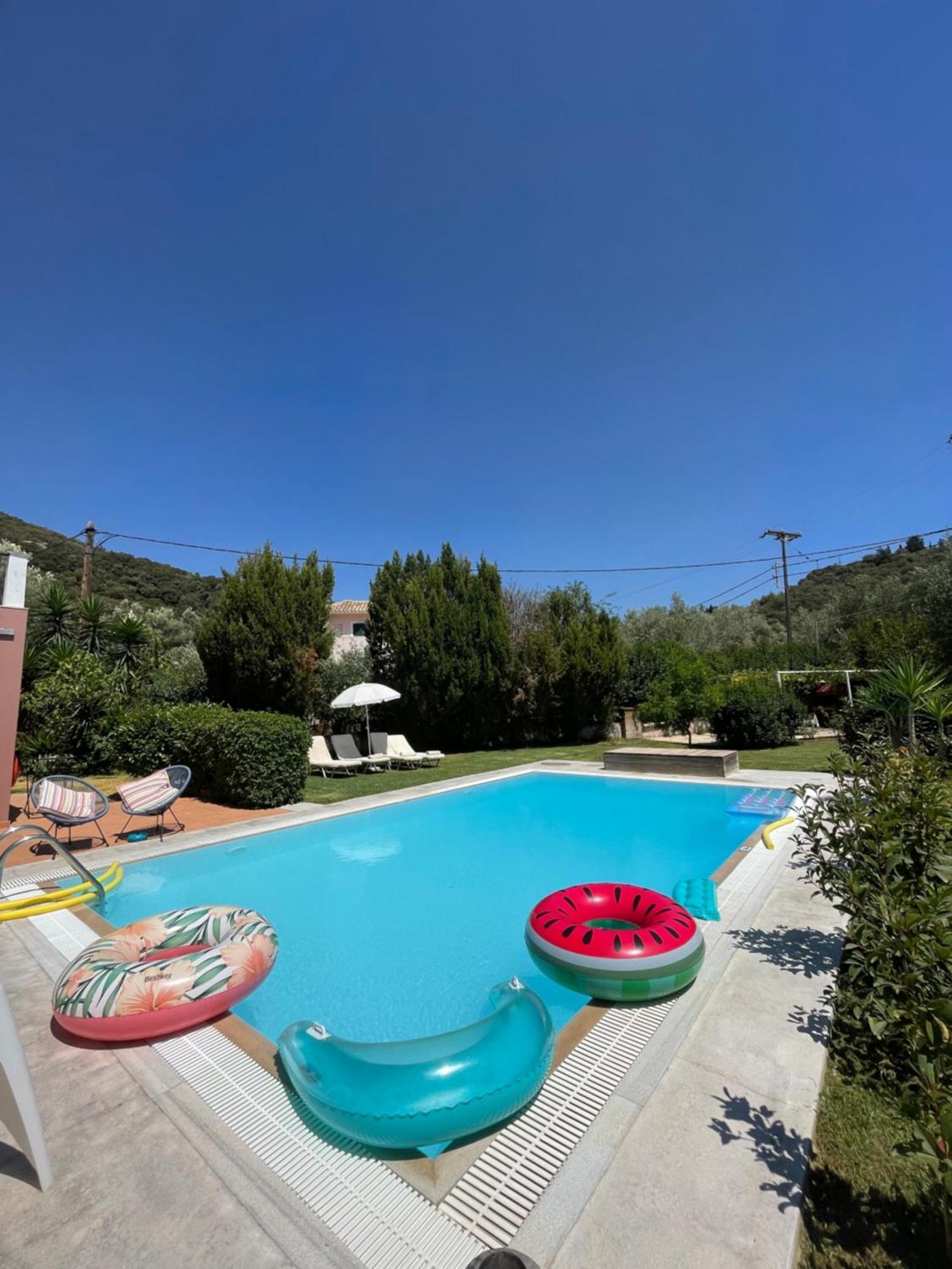Gialos Villas 1-2 With A Private Pool Mikrósz Jalósz Kültér fotó